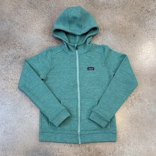 Patagonia Better Sweater Full Zip Hoodie Sweatshirt Youth Girls XXL Blue Green