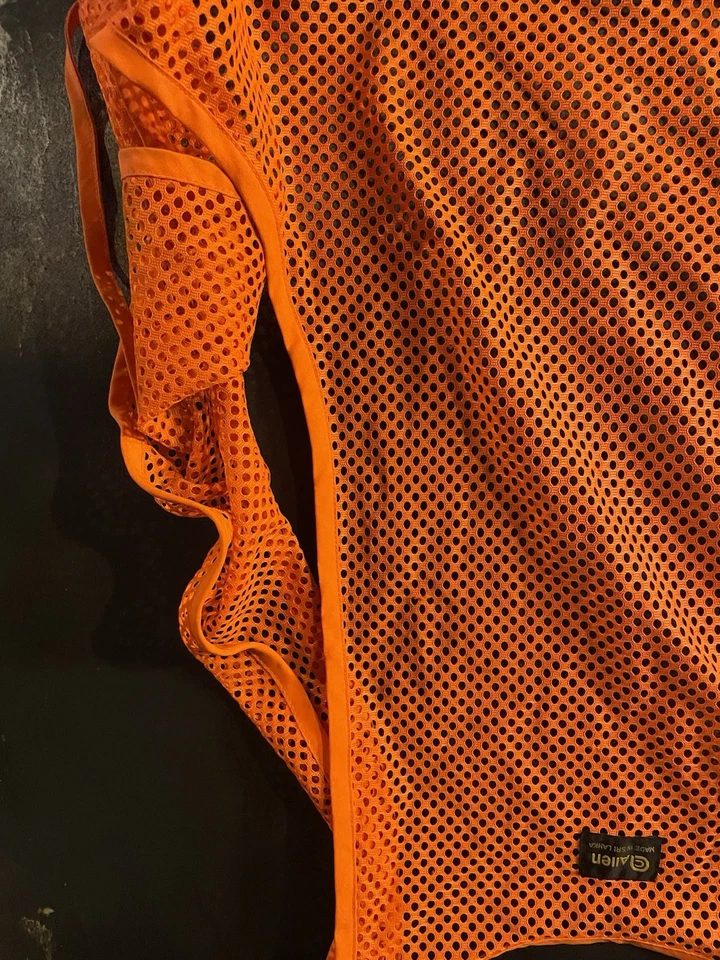 Chaleco de malla Allen Company unisex talla única para la mayoría de la caza seguridad naranja brillante Foto 4 de 4