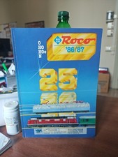 ROCO CATALOGO ORIGINALE 1986-1987 HO-0-HOe-N ITALIANO OTTIME CONDIZIONI 231 PAG