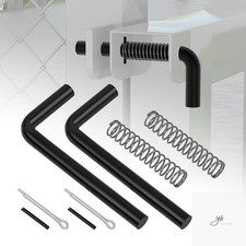819T Trailer Gate Spring Latch Kit with Extra Pins 2 Pack Trailer Gate Pins Heav