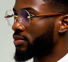 Retro Sunglasses Outdoor Music Festival Round Eyeglasses UV400 Trendy 80's 90's