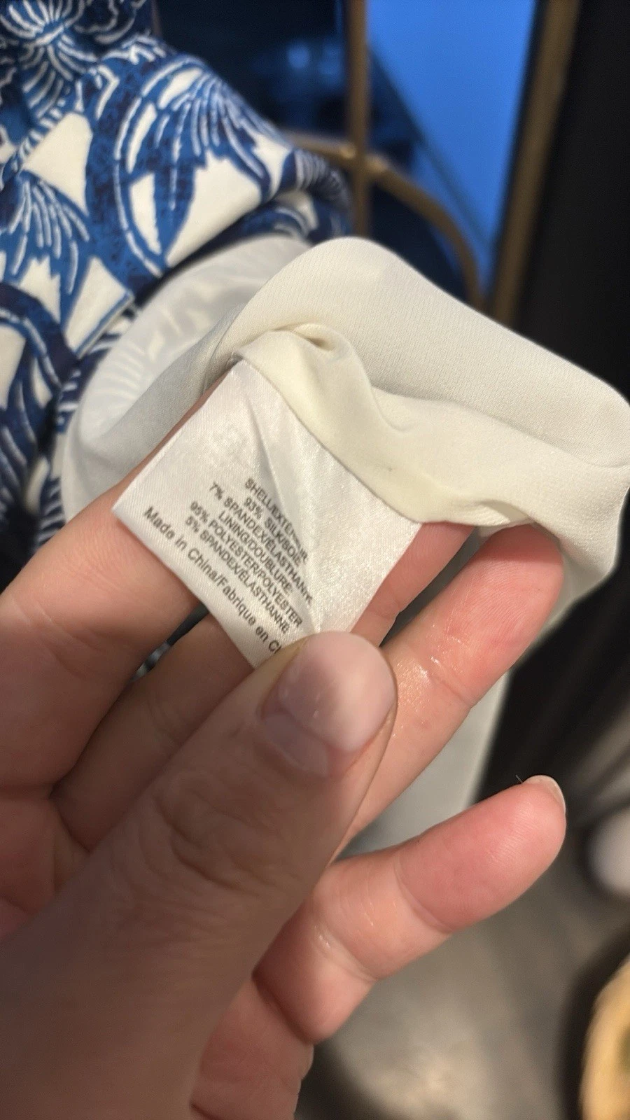 Stampa floreale senza maniche plissettata adatta a svasare Tory Burch seta spandex logo 4