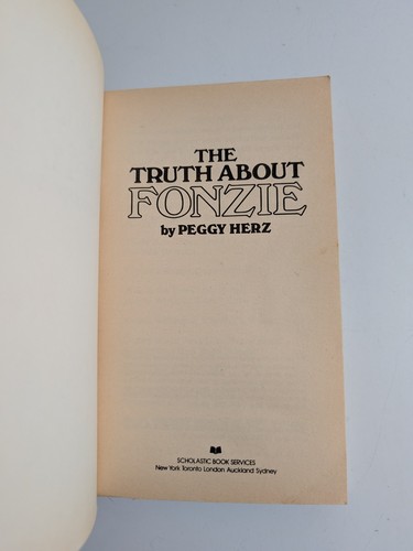 Vintage Truth About Fonzie Peggy Herz Happy Days Fonz Henry Winkler Scholastic - Bild 7 von 13