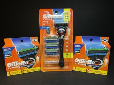 BUNDLE  20 Gillette Fusion5 Proglide Cartridges With 1 Fusion5 Proglide Razor.