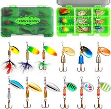 Fishing Lure Spinner baits Freshwater & Saltwater,2026 New Bass Trout Fishing