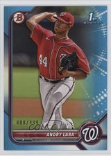 2022 Bowman Prospects Sky Blue Border 80/499 Andry Lara #BP-70 0i7e