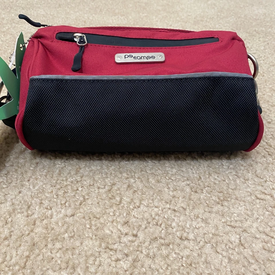 Po Campo Kinga Handlebar Bag 2 Burgundy Converts to Crossbody NWT - Image 3 of 4