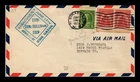 US COVER SULLIVAN EXPEDITION SESQUICENTENNIAL FDC SCOTT 657 COMBO BACK TAPE