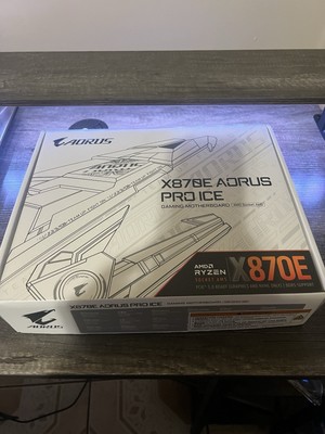 Gigabyte X870E AORUS Pro Ice AMD AM5 ATX Motherboard