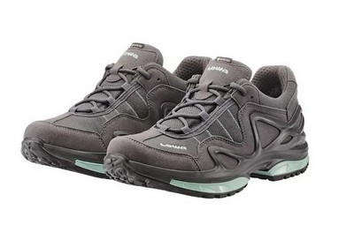 Lowa Wanderschuh Gorgon GTX Ws Grau Trekking Schnürschuh Halbschuh Goretex