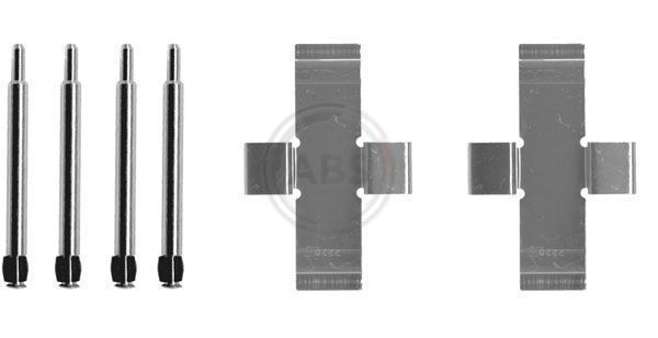 A.B.S. 0913Q ZubehöRsatz, Scheibenbremsbelag Vorne FüR MERCEDES-BENZ Vw-image