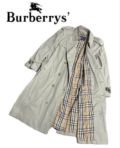 Burberry Burberrys Trench Cappotto Uomo #EC AGA