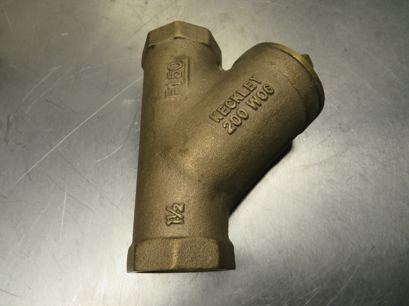 Keckley F150 11/2" 200WOG Bronze YStrainer eBay