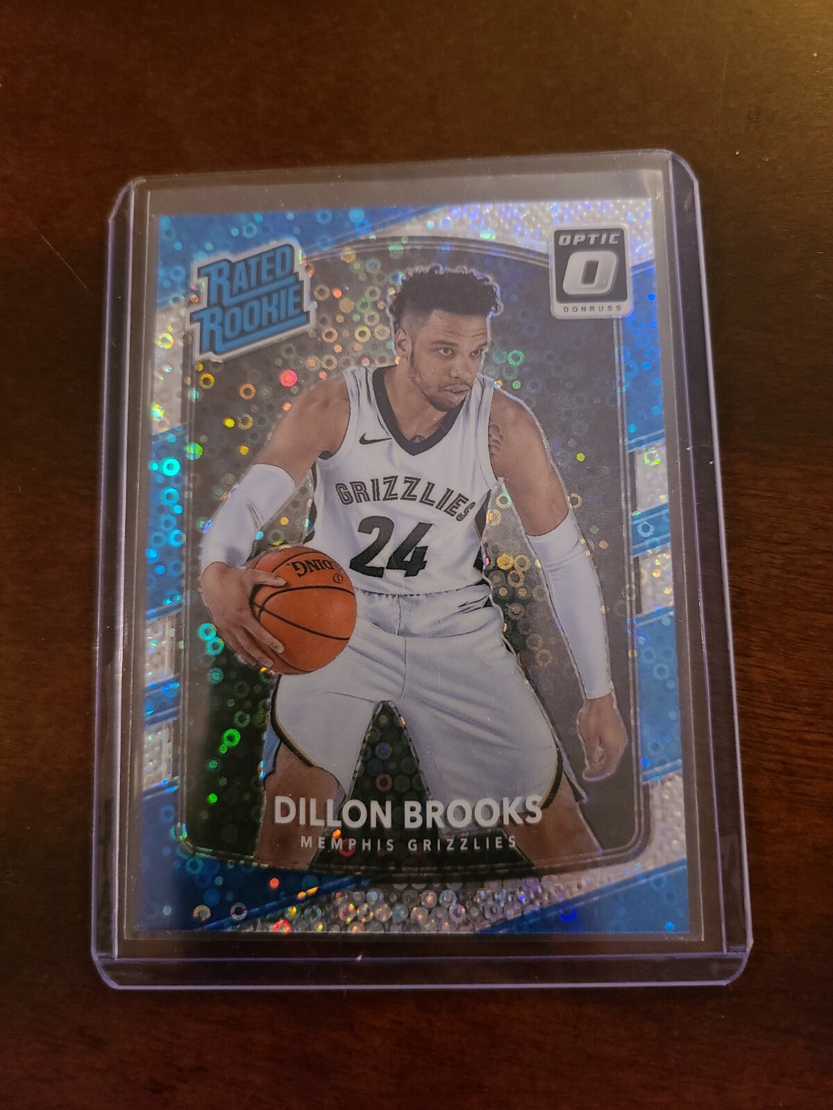 Dillon Brooks 2017-18 Optic Fast Break Disco Prizm Rates Rookie