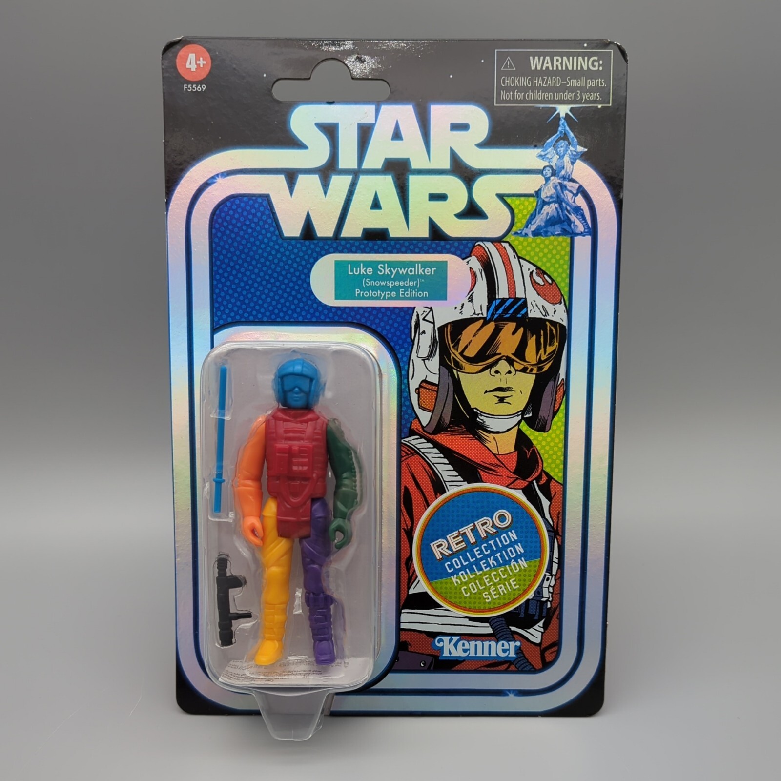 Star Wars: Retro Collection | LUKE SKYWALKER Snowspeeder Prototype | Red BODY