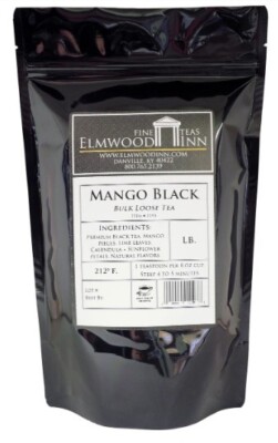 Elmwood Inn Fine Teas Mango Black Tea, 16-Ounce