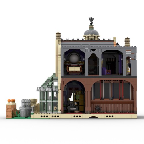 Moc The Haunted Manor 3944 Set blocchi da costruzione architettura stile gotico revival - Foto 7 di 17