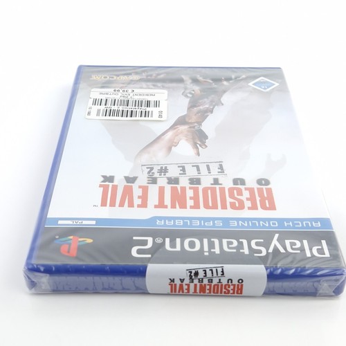 Juego Playstation 2: Resident Evil Outbreak File #2 PS2 Factory SEALED NUEVO EMBALAJE ORIGINAL - Imagen 6 de 6