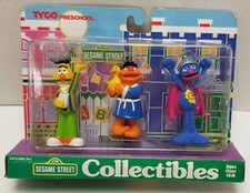 RARE VINTAGE TYCO Sesame Street Collectibles BERT ERNIE GROVER Preschool 1997