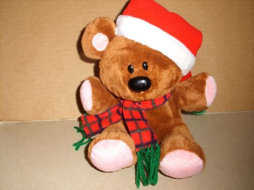 Peluche Ty Beanie Buddies Pooky Garfield & personnages chapeau de père Noël ours 2005 RARE 8' - Photo 1 sur 5