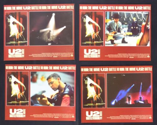 fotobuste U2 RATTLE AND HUM LARRY MULLEN BONO The Joshua Tree Tour A R231 - Foto 1 di 1
