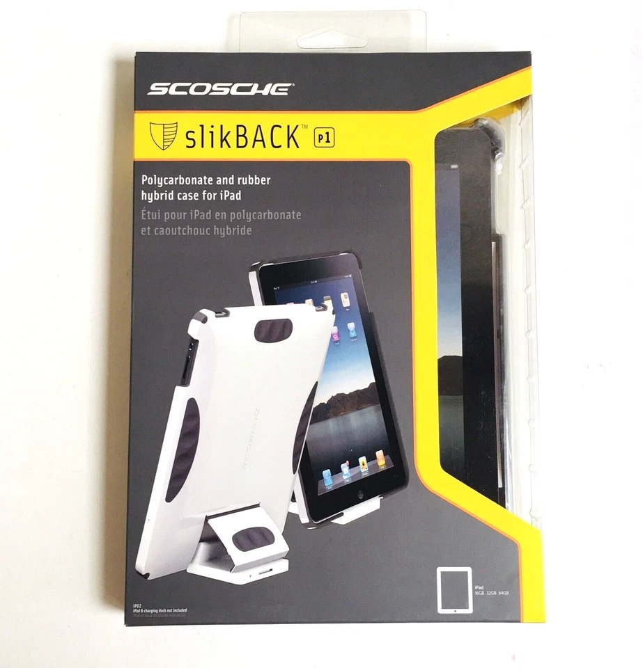 Scosche Slikback Polycarbonate And Rubber Hybird Case For iPod White Bx-243 - Image 3 of 4