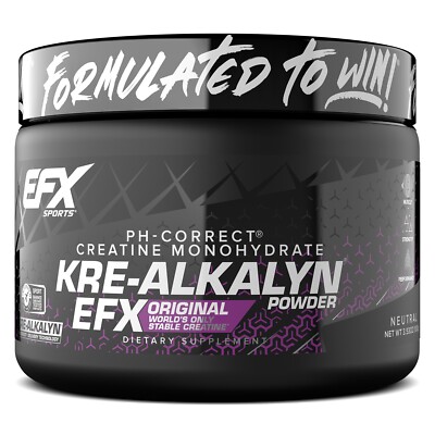 EFX Sports KRE-ALKALYN Powder 100 grams, 66 servings - Neutral ''NEW''