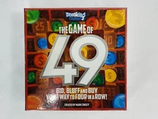 New! The Game of 49 - Bid, Bluff, and Buy! by Breaking Games