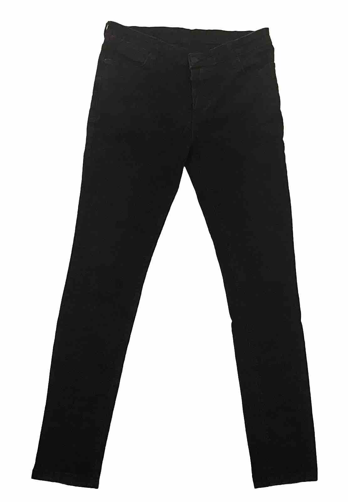 Ksubi Chitch Laid Black White Cross Button-Fly Men's Size 33 Denim