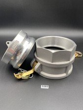 4" Type B Camlock Female Coupler x Male NPT Aluminum Hose Fitting B400 IAL