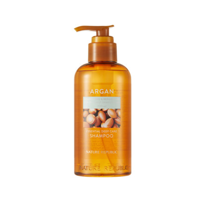 [NATURE REPUBLIC] Argan Essential Deep Care Shampoo - 300ml / Free Gift