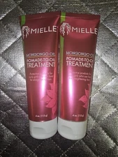 Mielle Organics Mongongo Oil POMADE TO OIL TREATMENT 4oz Sealed Lot Of 2