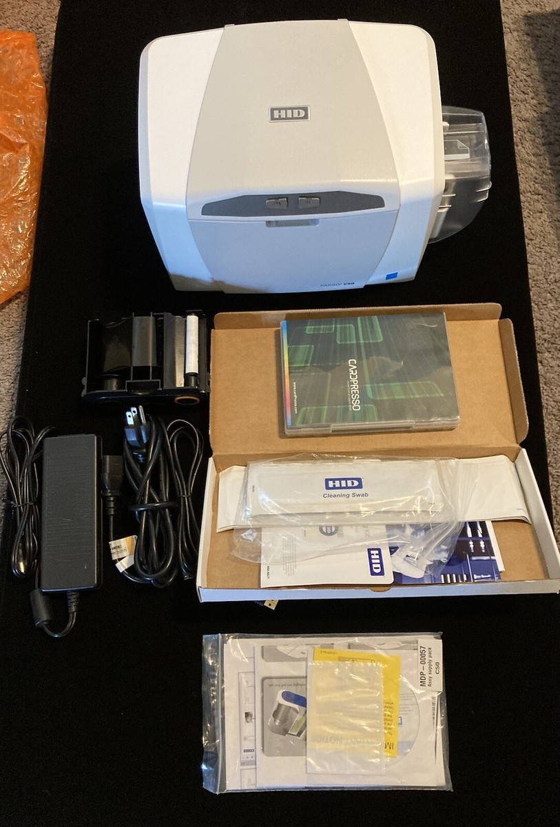 HID Global Fargo C50 Thermal Color ID Card Printer (USB) Windows