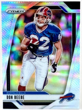 🏈 2024 Panini Prizm #35 Silver Prizm - Don Beebe - Bills