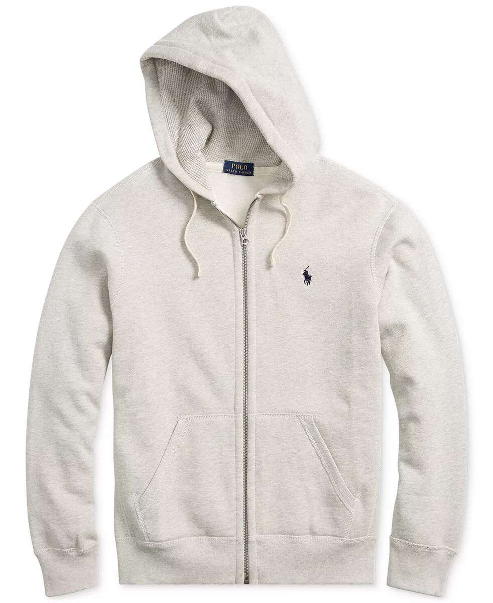 New Polo Ralph Lauren Mens Signature Fleece Hoodie S Light New Polo Ralph Lauren Mens Signature Fleece Hoodie S Light
