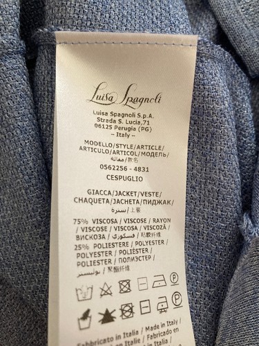 Luisa Spagnoli jacket cardigan Size S UK 12 EUR 38 - Picture 10 of 10