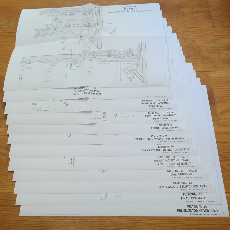 Imágenes esquemáticas manuales Harman Kardon Citation III-X ESCALA COMPLETA Foto 3 de 4