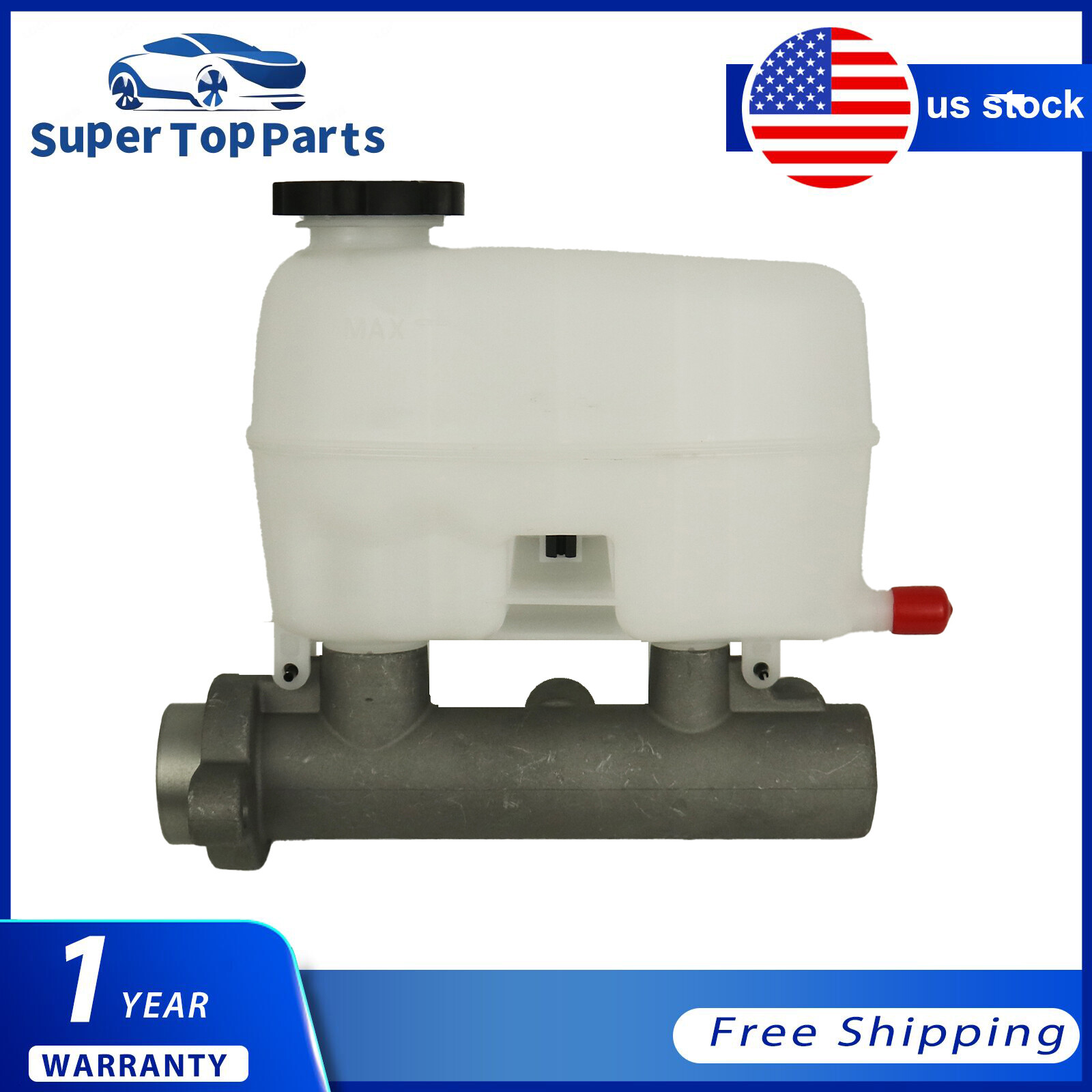 Brake Master Cylinder w/ Reservoir For 2003-2006 GMC Chevy Escalade 15269947