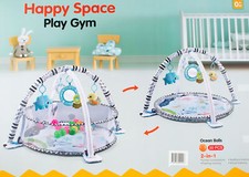 Baby-Spieldecke | Ballebad | Spielbogen | Babygymnastikcenter | Ø 85 x 55 cm
