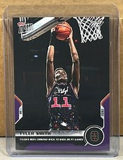 2022 TOPPS NOW Overtime Elite #31 TYLER SMITH ROOKIE Purple Parallel 19/25 