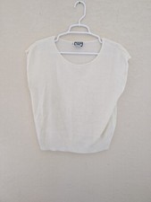 Vintage Kenneth Too Sailboat Sweater Vest Made in USA