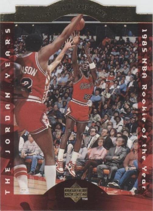 1996-97 Upper Deck Collector's Choice - A Cut Above: the Jordan