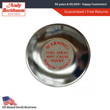 For 1928-1952 Desoto Chrysler Dodge Plymouth Fuel Tank Gas Chrome Cap Silver.