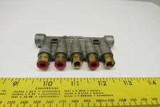 Maho 345.551 5 Port Oil Distribution Manifold 1/8" NPT