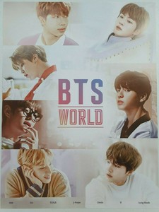 BTS Bangtan Boys - BTS World OST Unfolded Official Poster ...