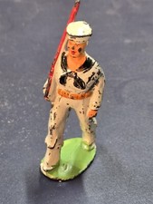 Antique Miniature Figure Lead Toy Soldier Navy Sailor WWI