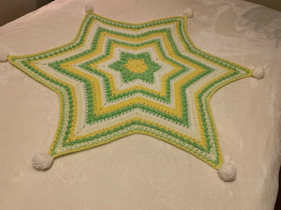 mantas bebé ganchillo hechas a mano nuevas Foto 2 de 4