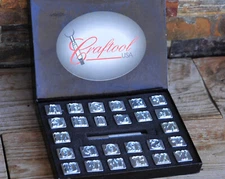 Craftool  3/4" Fancy Script Alphabet Leather Stamp