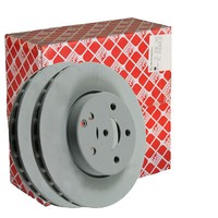 Febi Bremsscheiben Mercedes E-Klasse W211 S211 295Mm Vorn 2STÜCK FEBI00327