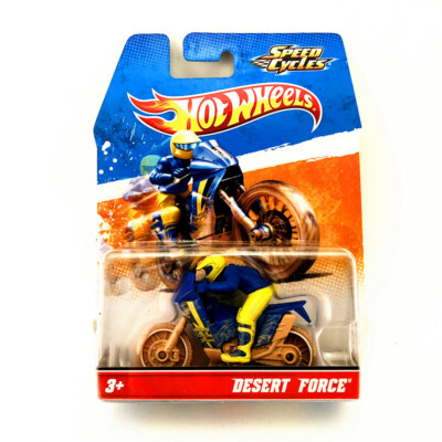 Hot Wheels Road Roller Speed Cycles Motorcycle Bagger with Figure